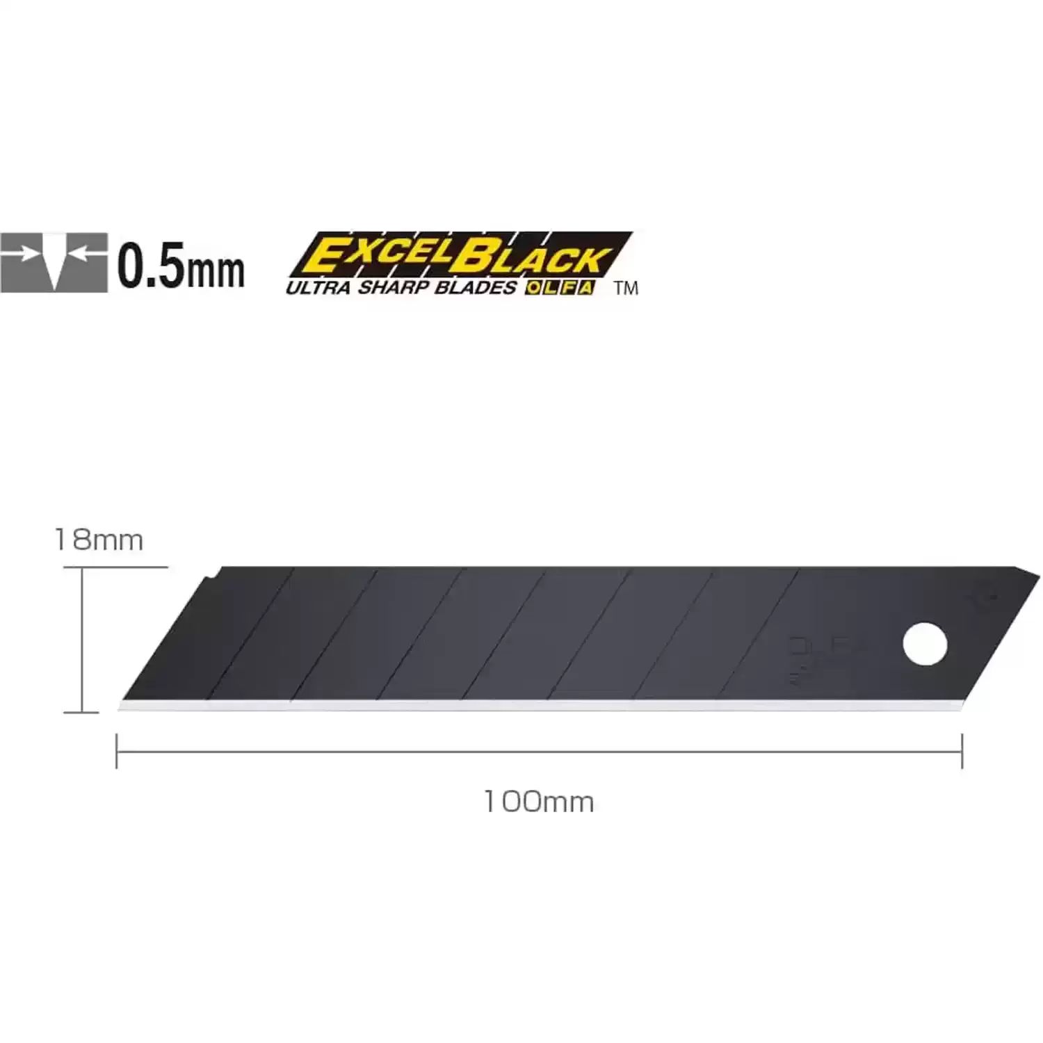 OLFA L-5 18mm Fiberglass Utility Knife with Multi Pick